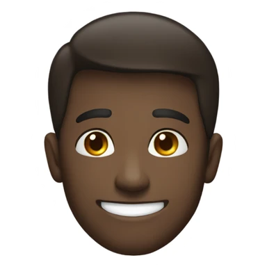 Akward smile emoji sticker