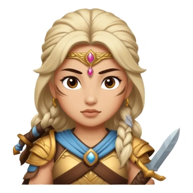 warrior princess himalayan sticker