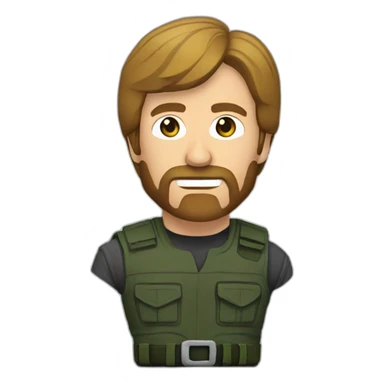 chuck norris sticker