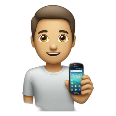 Phone samsung sticker