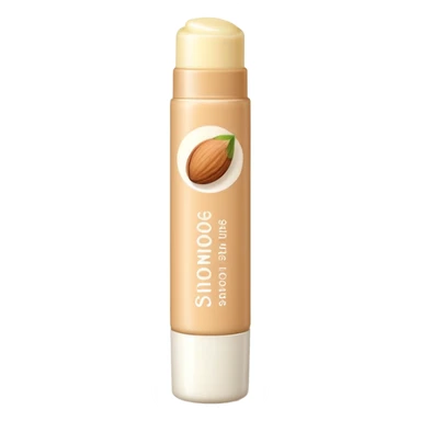 Lipbalm with shea butter and almon oil sticker