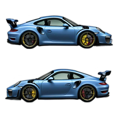 Porsche GT2 RS sticker