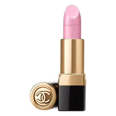 pastel pink chanel lipstick sticker