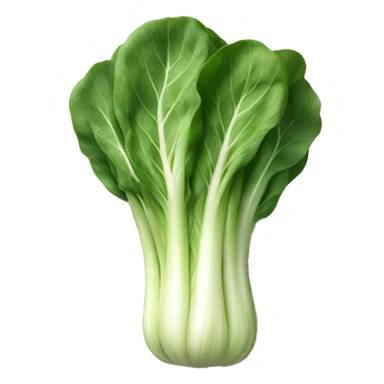 a single piece of bok choy sticker