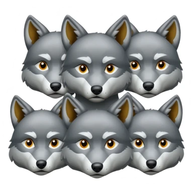 Manada de lobo sticker