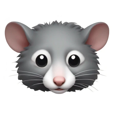 Possum playing dead sticker