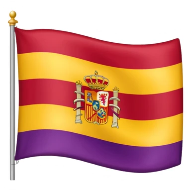 Bandera republicana española sticker