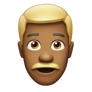 Face with raised eyebrow biting lip sticker