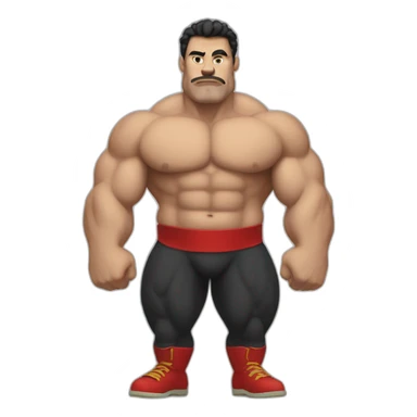 Strongman sticker
