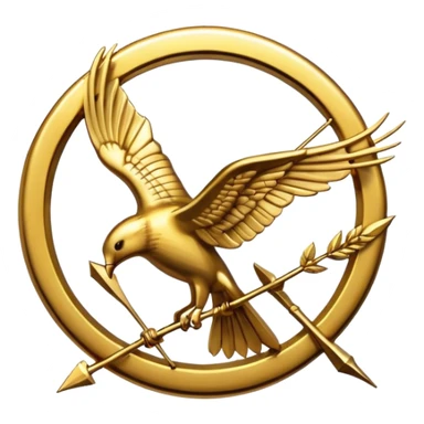 Mockingjay Pin sticker