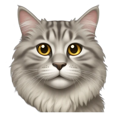 siberian cat sticker