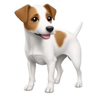 Jackrussell body side sticker