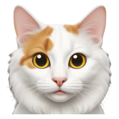 turkish van cat sticker