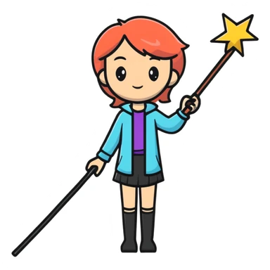 fairy godmother sticker