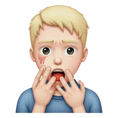 someone choking therself out sticker