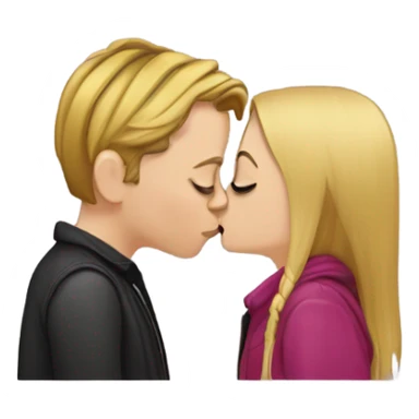 macaulay culkin kissing girl sticker