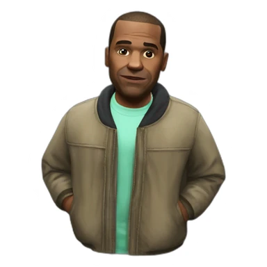 Franklin from gta 5 sticker