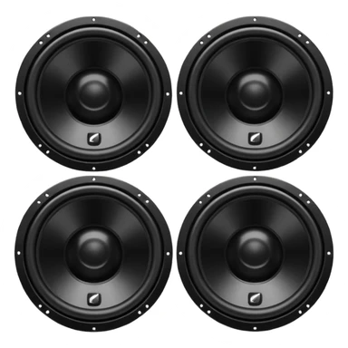 Rockville audio d 11 subwoofers sticker
