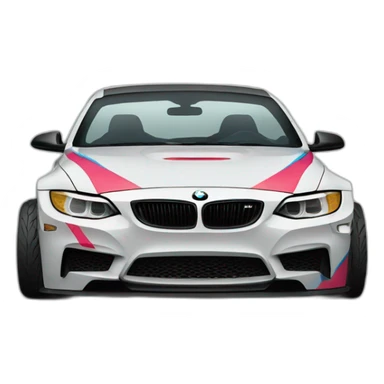BMW qui drift sticker