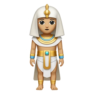 eqyptian god medjed with legs sticker