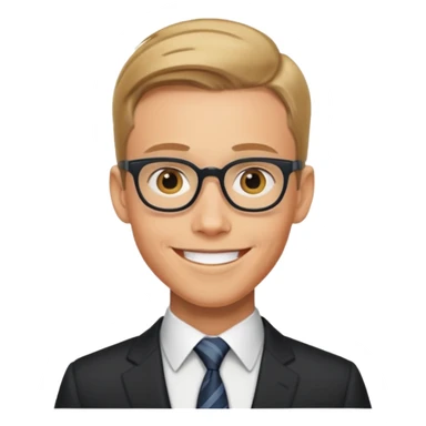 The super-realistic President of Finland, Alexander Stubb sticker