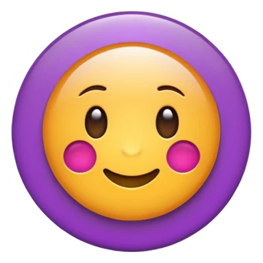 Feed icon color purple sticker