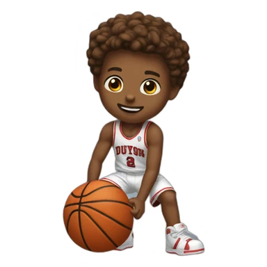 Kid Slam dunk sticker