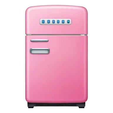 pink refrigerator  sticker
