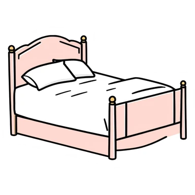 Magical bed sticker
