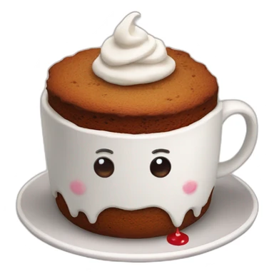 mug cake sticker