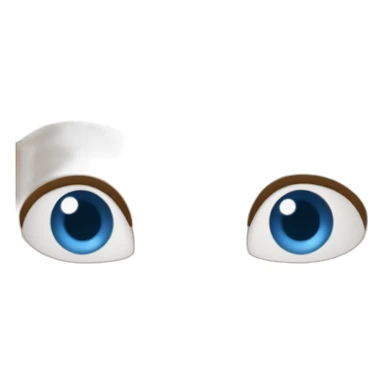 extreme detail tobey maguire blue eyes  sticker