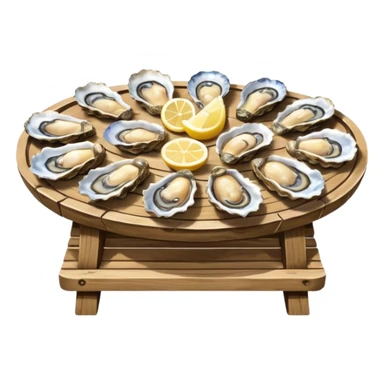oyster stand sticker