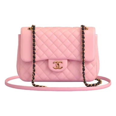 Light pink Chanel bag sticker