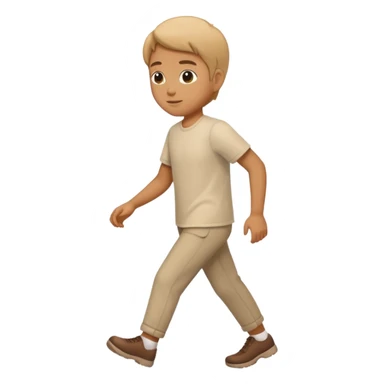 person ambling gently sticker