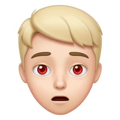 Shocked face with heart eyes sticker