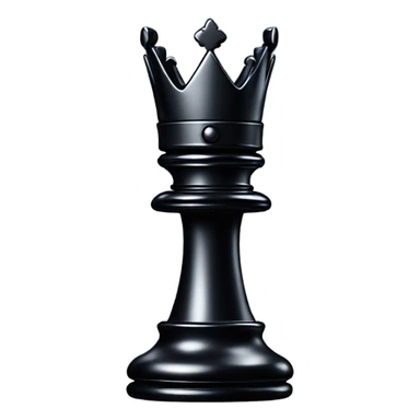 Black king sticker
