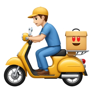 
Free food Delivery sticker