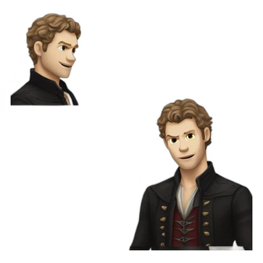 Klaus mikaelson Joseph morgan sticker