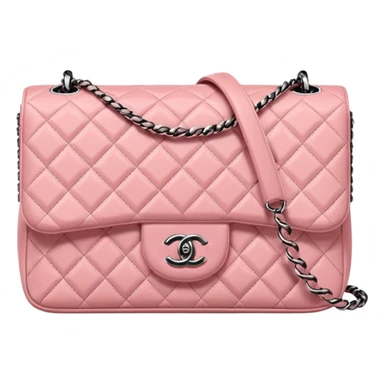 Chanel baby pink bag  sticker