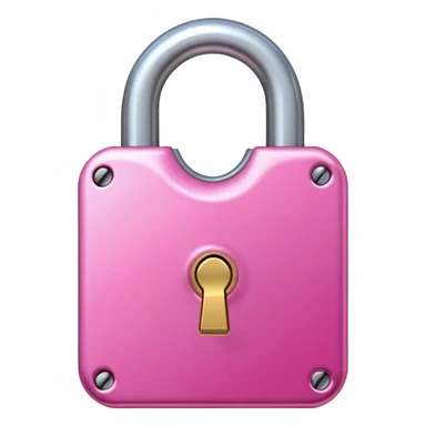 pink unlock open sticker