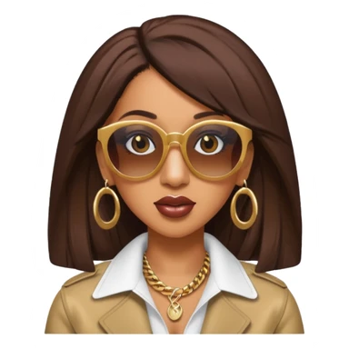 Cardi B with sun glasses


 sticker
