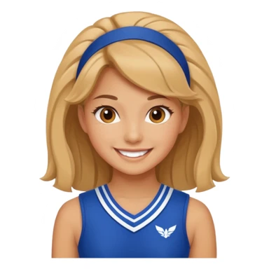 cheerleader sticker
