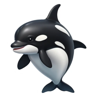 Cute Orca sticker
