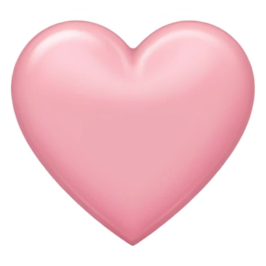 a pastel pink heart sticker