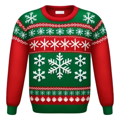 Christmas jumper sticker