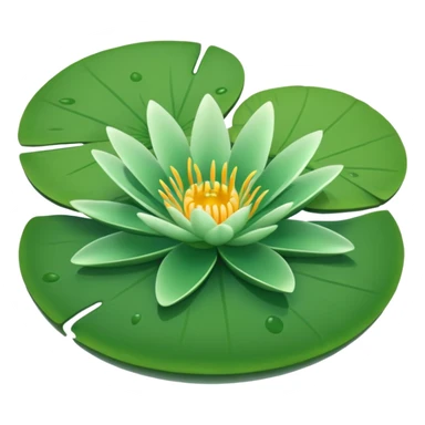 Lily pad sticker