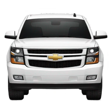 white tahoe  sticker