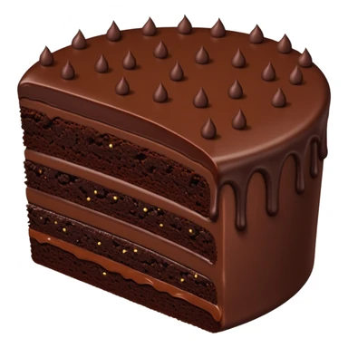 Bolo de chocolate sticker