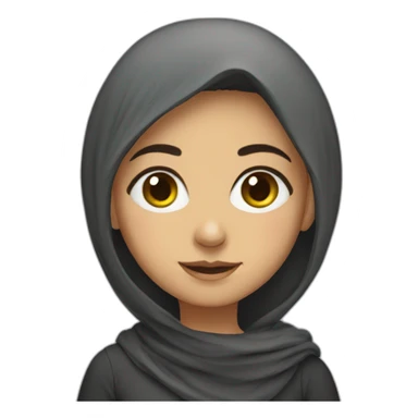 Syrian girl sticker