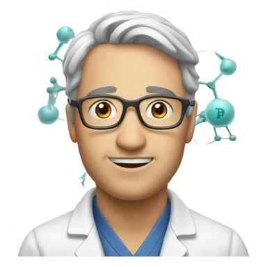 Molecular biology sticker